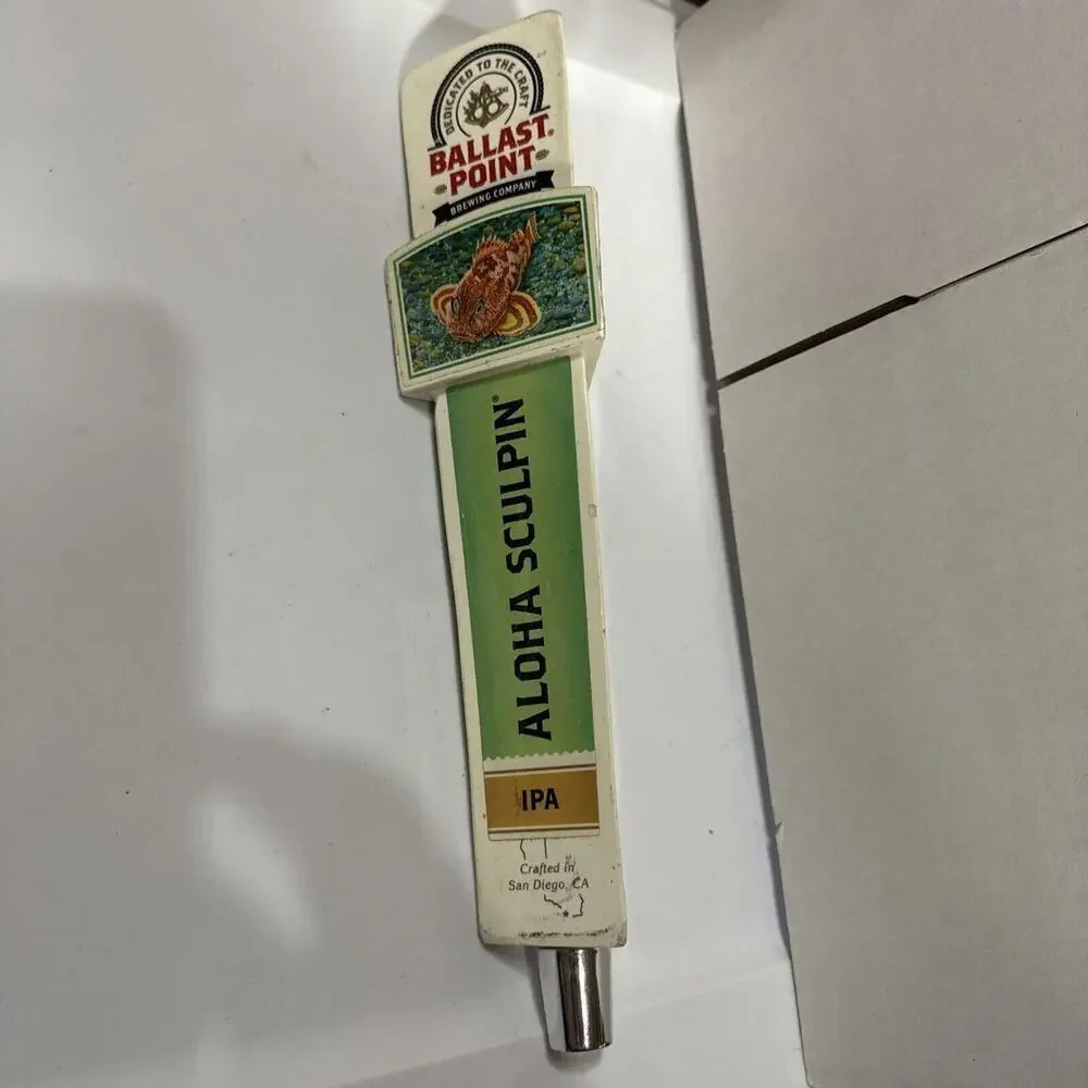 Ballast Point Beer Tap Handle Aloha Sculpin IPA California